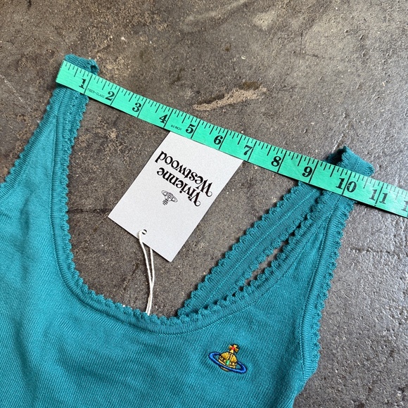 Vivienne Westwood 580$ NWT 2023 Dolce Dress in Teal - Picture 5 of 8